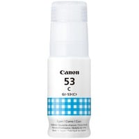 Canon Serbatoio d'inchiostro GI-53C Ciano Originale, Ciano, Canon, PIXMA G650 PIXMA G550, 60 ml, Ad inchiostro