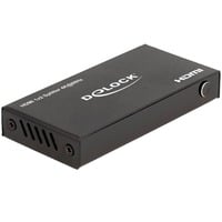 DeLOCK Splitter HDMI 1 x HDMI ingresso a 2 x HDMI uscita 4K 60 Hz Nero