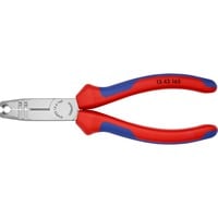 KNIPEX Pinza spelafili 13 42 165, Pinza stripper rosso/Blu