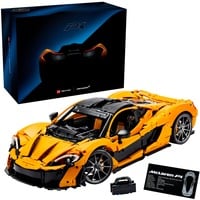 LEGO Technic 42172 McLaren P1 Modellino di Auto Sportiva da Costruire, Hobby Creativo per Adulti, Regalo per Uomo o Donna, Giochi di costruzione Hobby Creativo per Adulti, Regalo per Uomo o Donna, Set da costruzione, 18 anno/i, Plastica, 3893 pz, 7,64 kg