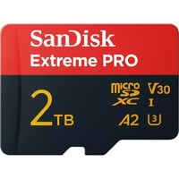SanDisk Extreme PRO 2 TB microSDXC, Scheda di memoria 