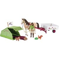 Schleich HORSE CLUB 42533 set da gioco, Gioco figura Azione/Avventura, Camping, Horses, 5 anno/i, Multicolore, Plastica