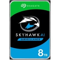 Seagate SkyHawk AI disco rigido interno 8 TB 7200 Giri/min 256 MB 3.5" Serial ATA III, Hard-disk 8 TB, 7200 Giri/min, 256 MB, 3.5", Serial ATA III
