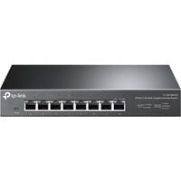 TP-Link TL-SG108-M2 switch di rete Non gestito 2.5G Ethernet (100/1000/2500) Nero, Interruttore Non gestito, 2.5G Ethernet (100/1000/2500), Montabile a parete