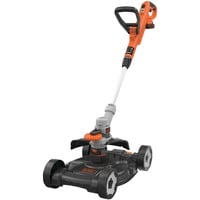 BLACK+DECKER STC1820CM-QW decespugliatore e tagliabordi Batteria Nero, Arancione, Argento arancione /Nero, 1,6 mm, 9 m, 7400 Giri/min, Nero, Arancione, Argento, Batteria, 18 V