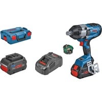 Bosch GDS 18V-1050 HC 1750 Giri/min Nero, Blu, Avvitatore blu/Nero, Cacciavite a percussione, Impugnatura a pistola, 3/4", Nero, Blu, 1750 Giri/min, 1300 Giri/min