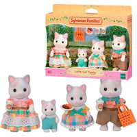 EPOCH Sylvanian Families - Famiglia di Gatti Latte, Giochi di costruzione 