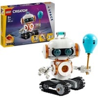 LEGO Creator 3 in 1 31164 Robot Spaziale Giocattolo - Si Trasforma in Cane o in Razzo - Set di Costruzioni per Bambini 8+, Giochi di costruzione Set da costruzione, 8 anno/i, Plastica, 281 pz, 388 g