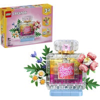 LEGO Creator Bottiglia di profumo 3 in 1 con decorazione floreale, Giochi di costruzione 