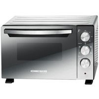 Rommelsbacher BGS 1400 forno Forno elettrico 22 L 1380 W Nero, Argento, Mini forno argento/Nero, Piccola, Forno elettrico, 22 L, 1380 W, 22 L, 230 °C