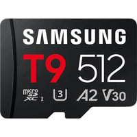 Samsung T9 microSDXC 512 GB, Scheda di memoria Nero