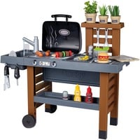 Smoby Cucina da giardino grigio/marrone