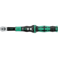 Wera Chiave dinamometrica con quadrato passante Click-Torque Lock A 5 R/L Nero/Verde