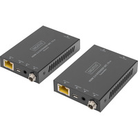 Digitus Set Extender HDMI 4K/60Hz, 70 Metri, Estensione HDMI Nero