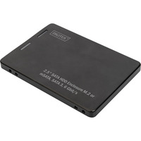 Digitus Telaio di montaggio per disco rigido da 2,5", Disk enclosure Nero