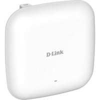 D-Link AX1800 1800 Mbit/s Bianco Supporto Power over Ethernet (PoE), Punto di accesso 2.4 GHz, 5 GHz, 1800 Mbit/s, 64-bit WEP, 128-bit WEP, SSID, SSL/TLS, WPA, WPA2, WPA3, 10,100,1000 Mbit/s