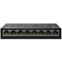 TP-Link LS1008G Non gestito Gigabit Ethernet (10/100/1000) Nero, Interruttore Nero, Non gestito, Gigabit Ethernet (10/100/1000), Montabile a parete