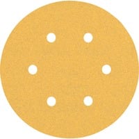 Bosch 2 608 900 816 fornitura per utensili rotanti per molatura/levigatura Legno Carta abrasiva, Foglio abrasivo Carta abrasiva, Legno, Bosch, Marrone, Rotondo, 15 cm