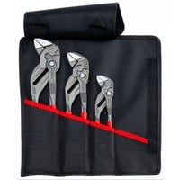 KNIPEX Set di chiavi a pinza, 3 pezzi, Set pinze rosso