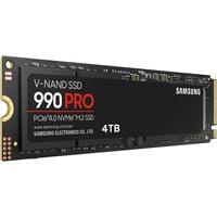 Samsung SSD 990 PRO NVMe M.2 SSD, Disco a stato solido 4 TB, M.2, 7450 MB/s