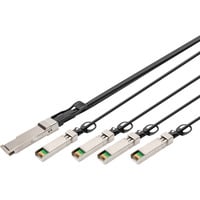 Digitus Cavo Direct Attach 40G QSFP+ a 4XSFP+ 3m 