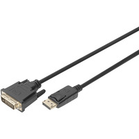 Digitus Cavo adattatore DisplayPort > DVI-D Nero