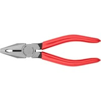 KNIPEX 03 01 160 pinza Pinze da elettricista, Pinze universali rosso, Pinze da elettricista, Acciaio, Plastica, Rosso, 16 cm, 187 g