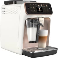 Philips 5500 series EP5543/80 macchina per caffè Automatica Macchina per espresso 1,8 L, Macchina automatica Oro rosa/Bianco, Macchina per espresso, 1,8 L, Caffè macinato, Macinatore integrato, 1500 W, Rose Gold, Bianco