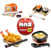 ZURU MAX Premium Sushi Bar, Giochi di costruzione MAX Premium Sushi Bar, Set da costruzione, 8 anno/i, Plastica, 183,81 g