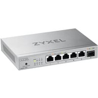 Zyxel XMG-105 Non gestito 2.5G Ethernet (100/1000/2500) Grigio, Interruttore argento, Non gestito, 2.5G Ethernet (100/1000/2500)