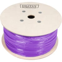 Digitus Cavo di posa professionale Cat.6 F/UTP simplex, Eca viola