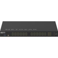 Netgear GSM4248P-100EUS switch di rete Gestito L2/L3/L4 Gigabit Ethernet (10/100/1000) Supporto Power over Ethernet (PoE) Nero, Interruttore Gestito, L2/L3/L4, Gigabit Ethernet (10/100/1000), Supporto Power over Ethernet (PoE), Montaggio rack