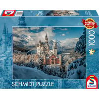 Schmidt Spiele Castello di Neuschwanstein invernale, Puzzle 