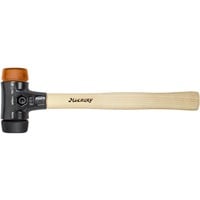 Wiha Schonhammer Safety, medio morbido / duro, Martello Nero/legno