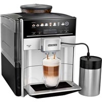 Siemens EQ.6 TE653M11RW macchina per caffè Automatica Macchina per espresso 1,7 L, Macchina automatica argento/Nero, Macchina per espresso, 1,7 L, Chicchi di caffè, Macinatore integrato, Argento