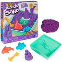 Spin Master Kinetic Sand, Playset Castelli di Sabbia Cinetica Viola, con Vaschetta, 454gr, 3 Formine Incluse, Giocattoli per Bambini e Bambine, 3+ anni, Gioco di sabbia Kinetic Sand , Playset Castelli di Sabbia Cinetica Viola, con Vaschetta, 454gr, 3 Formine Incluse, Giocattoli per Bambini e Bambine, 3+ anni, Sabbia cinetica per bambini, 3 anno/i, Non tossico, Viola