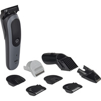 Braun Series 5 All-in-One 5560, Tagliacappelli grigio/Nero, Grigio scuro, CA/Batteria, 120 min, Batteria integrata, 5 min
