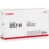 Canon 057H cartuccia toner 1 pz Originale Nero 10000 pagine, Nero, 1 pz