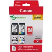 Canon 5437C006 cartuccia d'inchiostro 2 pz Originale Resa elevata (XL) Nero, Ciano, Magenta, Giallo Resa elevata (XL), Nero, Ciano, Magenta, Giallo, 2 pz, Value pack