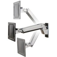 Ergotron Braccio interattivo, HD, Montaggio a parete alluminio