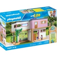PLAYMOBIL My Life casa con veranda, Giochi di costruzione 