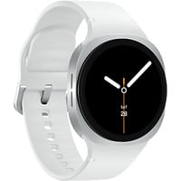 Samsung Galaxy Watch 8 3,3 cm (1.3") AMOLED 40 mm Digitale 438 x 438 Pixel Touch screen Argento Wi-Fi GPS (satellitare), Smartwatch argento, 3,3 cm (1.3"), AMOLED, Touch screen, 32 GB, GPS (satellitare), 30 g