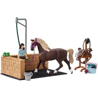 Schleich HORSE CLUB 42438 set da gioco, Gioco figura Animale, Horse Stable, Horses, 5 anno/i, Multicolore, Plastica