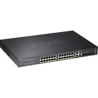 Zyxel GS2220-28HP-EU0101F switch di rete Gestito L2 Gigabit Ethernet (10/100/1000) Supporto Power over Ethernet (PoE) Nero, Interruttore Gestito, L2, Gigabit Ethernet (10/100/1000), Supporto Power over Ethernet (PoE), Montaggio rack
