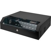 Digitus Alloggiamenti a parete - SOHO, Slim, IT armadio Nero, Slim, Da parete, 3U, 30 kg, 8,5 kg, Nero