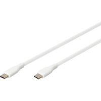 Digitus Cavo di collegamento in silicone USB 2.0 USB-C > USB-C bianco