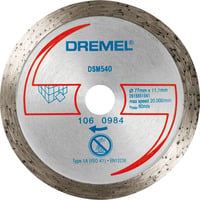 Dremel Disco diamantato per piastrelle DSM20 (DSM540), Lama 