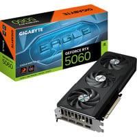 GIGABYTE GeForce RTX 5060 EAGLE MAX OC 8G Scheda Grafica – 8 GB GDDR7, 128 bit, PCI-E 5.0, frequenza core 2550 MHz, 3 x DisplayPort, 1 x HDMI, NVIDIA DLSS 4, GV-N5060EAGLEMAX OC-8GD 1.0 128 bit, PCI-E 5.0, frequenza core 2550 MHz, 3 x DisplayPort, 1 x HDMI, NVIDIA DLSS 4, GV-N5060EAGLEMAX OC-8GD 1.0, GeForce RTX 5060, 8 GB, GDDR7, 128 bit, 28000 MHz, PCI Express 5.0
