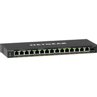 Netgear 16-Port High-Power PoE+ Gigabit Ethernet Plus Switch (231W) with 1 SFP port (GS316EPP) Gestito Gigabit Ethernet (10/100/1000) Supporto Power over Ethernet (PoE) Nero, Interruttore Nero, Gestito, Gigabit Ethernet (10/100/1000), Full duplex, Supporto Power over Ethernet (PoE)