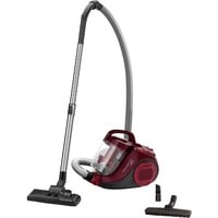 Rowenta Swift Power Cyclonic, Aspirapolvere rosso, 750 W, A cilindro, Secco, Senza sacchetto, 1,2 L, Filtro igienico